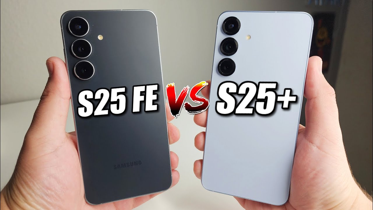 Samsung Galaxy S25 FE vs Galaxy S25+