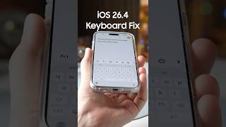 How To Fix iOS 26 Keyboard?