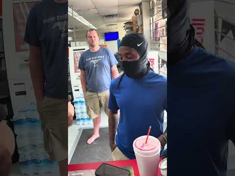 Working in the hood, can’t even do my job!! #youtubeshorts #funny #customer #comedy #hood #shorts