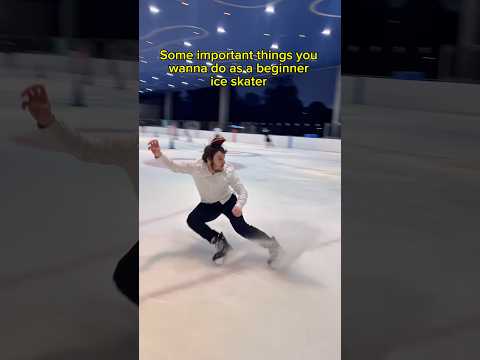 Some things you wanna do as a beginner ice skater #iceskating #hockey #figureskating #skate #skating