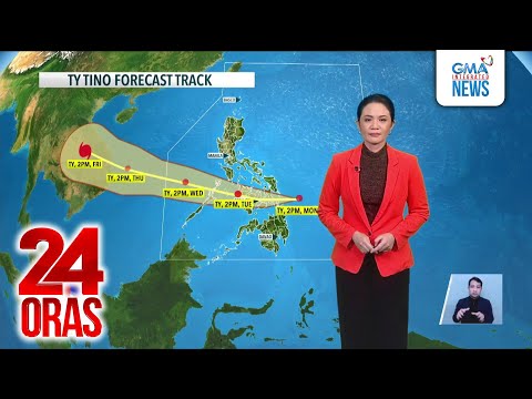 Bagyong Tino, lalo pang lumakas habang papalapit sa lupa; Signal no. 4 nakataas na sa ilang probinsya
