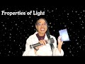 Properties of Light and Materials