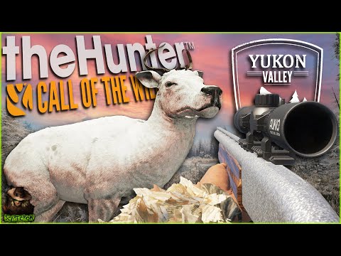 Using The New Hermes Shotgun Scope On A Leucistic Caribou! Call of the wild