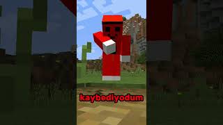 Minecraft Ama Düşersem Ölürüm ! 😬⛏️ #shorts