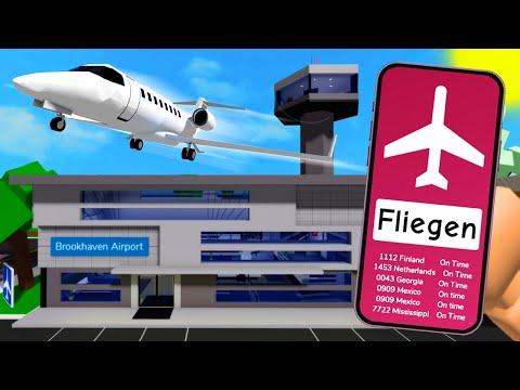 DER FLUGHAFEN hatte ein GEHEIMES UPDATE in BROOKHAVEN?! 😨