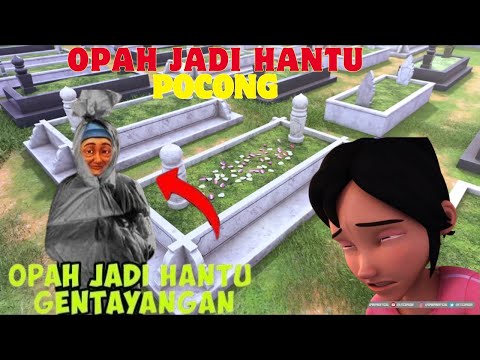 Opah Jadi Pocong 🇲🇾 Upin Ipin Sedih 😭‼️