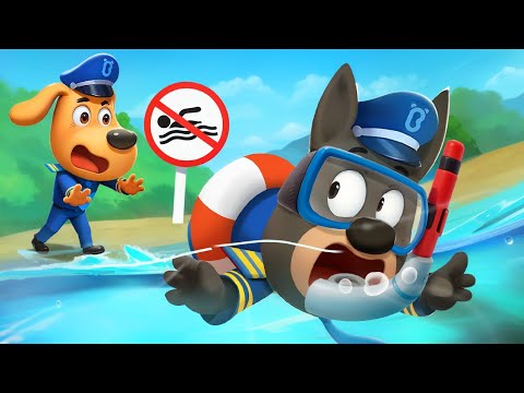 ปีศาจน้ำแสนน่ากลัวแฮ่ | เคี้ยวอาหารให้ละเอียดนะ | การ์ตูนเด็ก | เบบี้บัส | Kids Cartoon | BabyBus