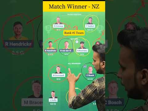 NZ vs SA Dream11 Team Prediction|NewZealand vs South Africa Dream11 Team Match Prediction