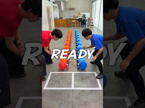 奥VS手前　どっちが早い？　Back VS front