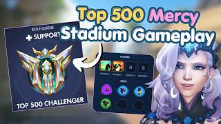 My Top 500 Mercy Stadium Build! 🎀 Mercy Ruled! - S2 ✨ PC Mercy Gameplay ✨ ~ Overwatch