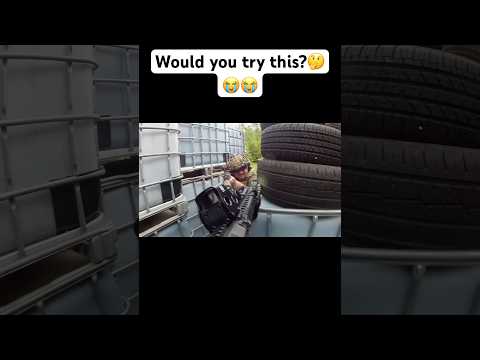 (WOULD YOU TRY THIS???🤔) #airsoft #paintball #airsoftnation #milsim #shorts #reels