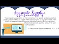 Aggregate Demand and Supply Concepts