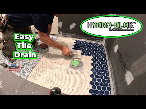 How to Tile a HYDROBLOK Shower Pan