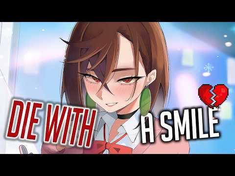 Nightcore - Die With A Smile (Rock Version) (Lyrics)