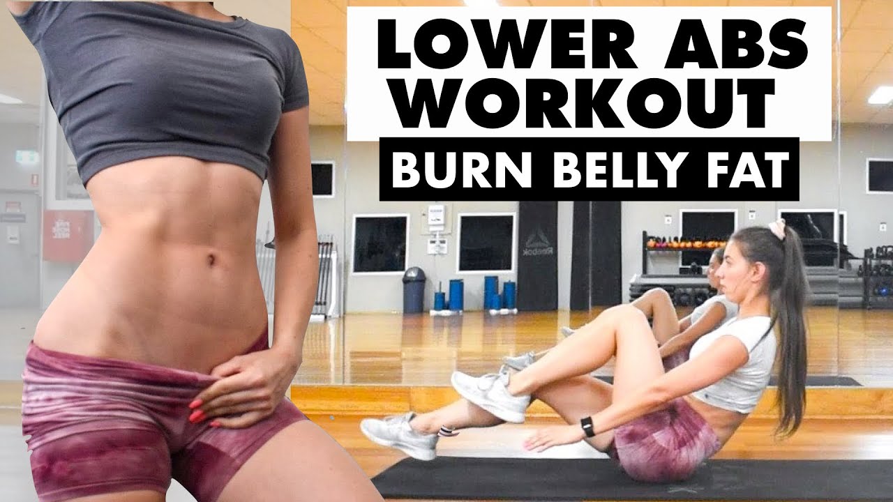 10 MIN LOWER ABS WORKOUT - LOSE Lower Belly FAT - Belly Fat Burn - getfitbyivana
