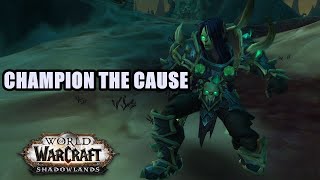 vinder Frank Worthley Regelmæssighed Champion the Cause - Quest - World of Warcraft