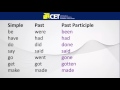 Past Participle Forms of Verbs
