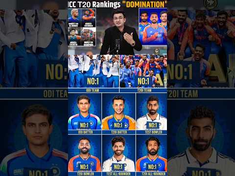 ICC Ke Sare Format Me India No 1 Par Hai 😲😲