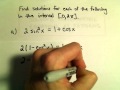 Trigonometric Equations and Angles