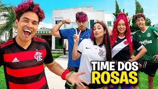 REVELEI QUAL É O TIME DOS ROSAS! *flamengo?