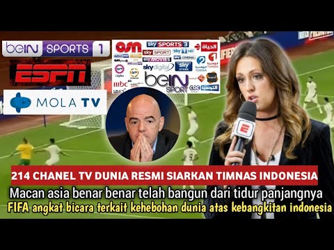 🔴 SAH,TIMNAS DISIARKAN 214 TV TOP DUNIA ~ Indonesia makin DI KENAL DUNIA ~ STY Bernazar buat timnas
