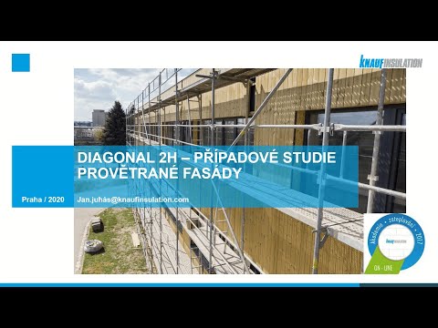 DIAGONAL 2H – PŘÍPADOVÉ STUDIE PROVĚTRANÉ FASÁDY