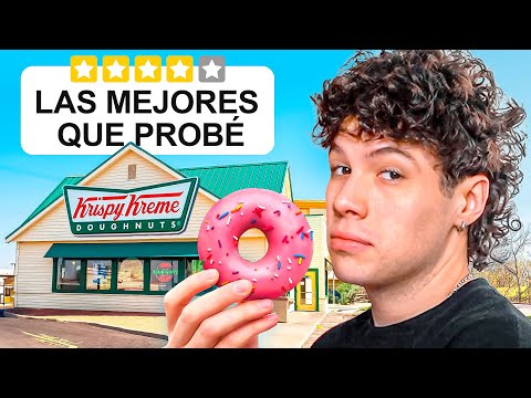 Viajé a Estados Unidos a probar las MEJORES DONAS 🇺🇸