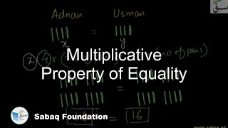 Multiplicative Property of Equality