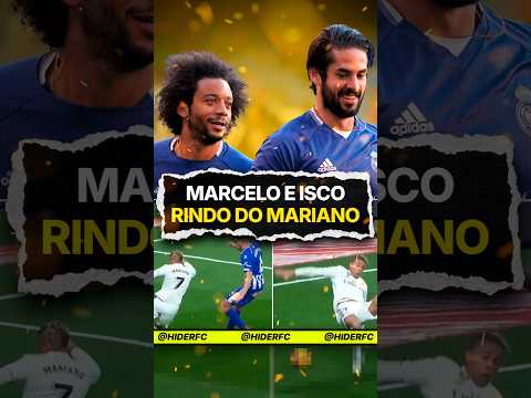 Marcelo e Isco rindo do Mariano Diaz 🤣