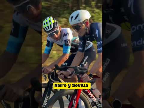 Dos grandes rodando juntos 👏👏🏆 #NairoQuintana y Óscar Sevilla