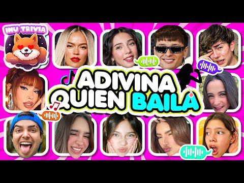 Adivina quien BAILA Viral de TIKTOK💃🏻💗 Kim Loaiza, Peso Pluma, Karol G, Fede Vigevani, Yerimua