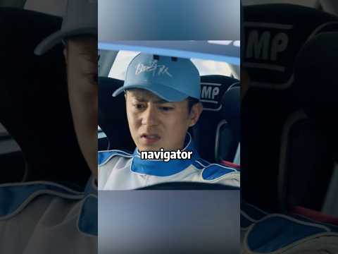 The racer discovered that the coach had installed rain tires on the car on sunny day#shosts #movie