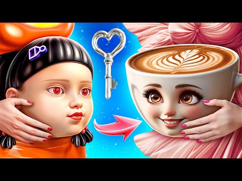 การเมคโอเวอร์ในสไตล์บัลเลริน่า คาปูชิน่า: จากตุ๊กตาสควีทเกมสู่อิตาเลียนเบรนโรต์ในเรือนจำ!