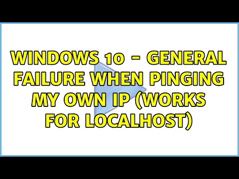 Ping Local Network General Failure Jobs Ecityworks