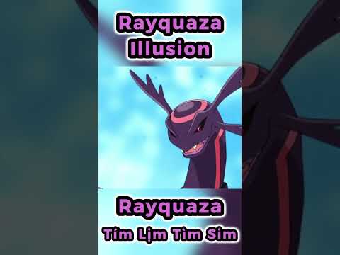 Bạn có biết về Rayquaza MÀU TÍM (Rayquaza Illusion) trong Pokemon Anime TV Series ?!? | PAG Center