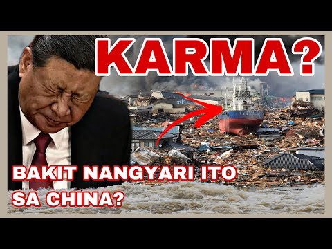 KINAKARMA?!! CHINA, HALOS MABURA SA MAPA DAHIL SA BAGYONG KRISTINE AT LEON! MGA TAO, NAGKAKAGULO NA!