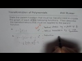 Transformations of Functions and Graphs