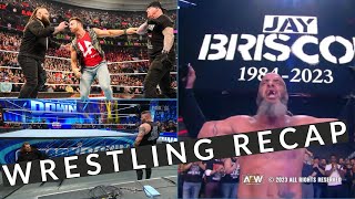 WWE Smackdown Highlights | Mark Briscoe debuts on AEW | WWE RAW 30th Anniversary Recap