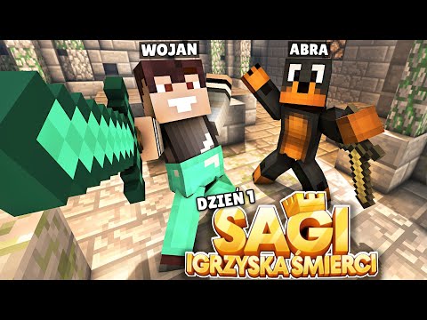 CAŁY (DZIEŃ 1) IGRZYSK ŚMIERCI w TEAM WOJAN! 🏆 - SAGI IGRZYSKA ŚMIERCI o 250,000 ZŁ w Minecraft!