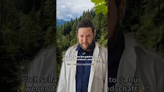 Bergdoktor schauen? Nur wegen den schönen Landschaften! 🏕🏔 #bergdoktor #parodie #derbergdoktor