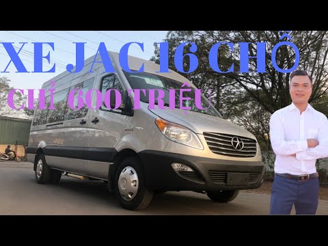 Bán xe JAC 16 chỗ Sunray Hà Nội, năm 2020 giá chỉ hơn 600tr