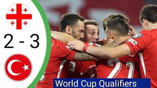 Georgia vs Turkey World Cup Qualifiers 2025
