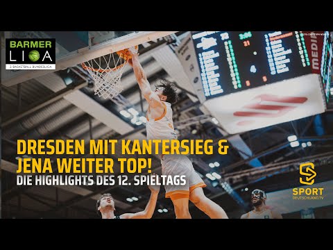 Alle Highlights des 12. Spieltags - BARMER 2. Basketball Bundesliga | SDTV Basketball