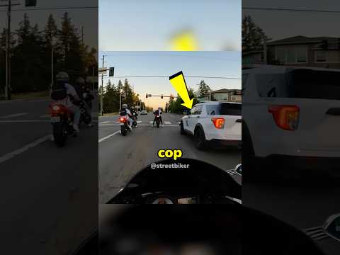 Biker Escapes Traffic Stop! ๐คฆโโ๏ธ
