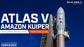 Watch The FIRST Batch of Amazon Kuiper Satellites Launch!