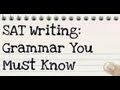 Mastering Grammar Errors for SAT