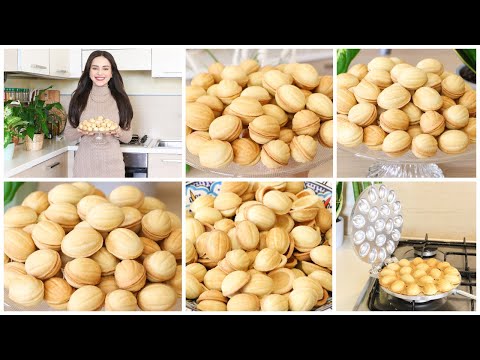 حلو العيد🌙الجوزة أو الزوزة التونسية بالكراميل بكل تفاصيلها هشوشة تذوب في الفم🥰👌Zouza tunisienne