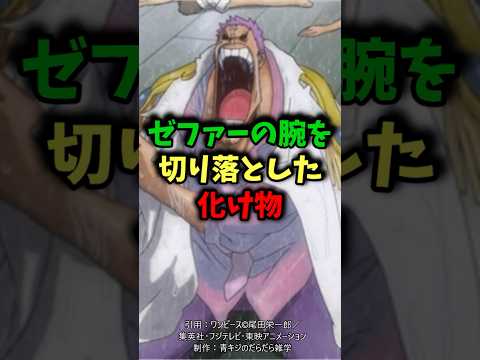 ゼファーの腕を切り落とした化け物#ワンピース#ワンピース最新話 #ワンピース考察 #onepiece #ネタバレ注意