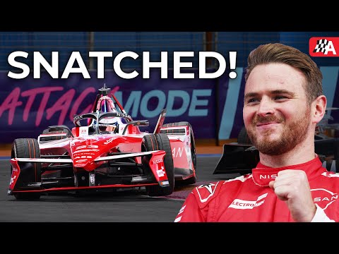 How Rowland Snatched the Victory Away from Porsche - Formula E Mexico E-Prix Highlights