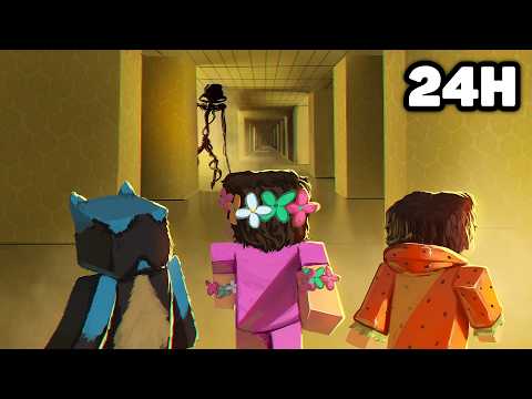 On a Survécu 24h dans les Backrooms sur Minecraft..